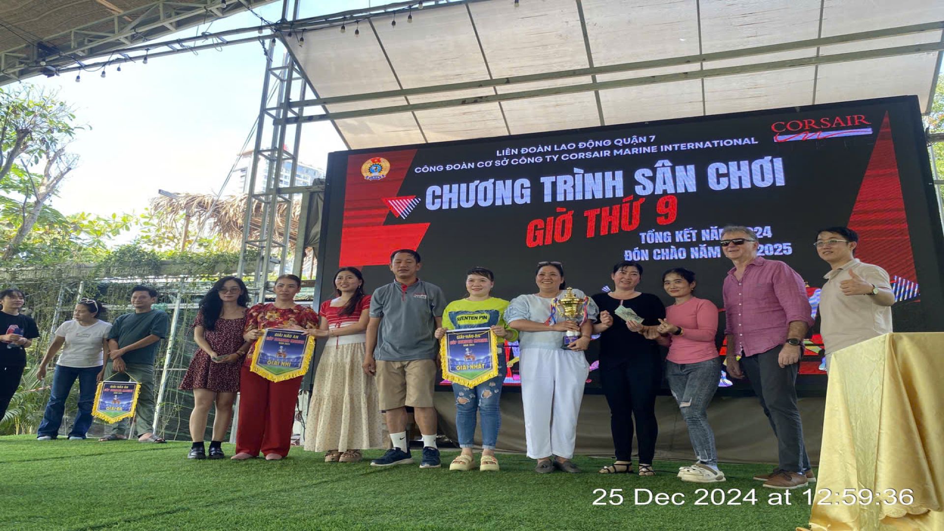 "Gờ thứ 9" tại CĐCS Công ty TNHH Corsair Marine International