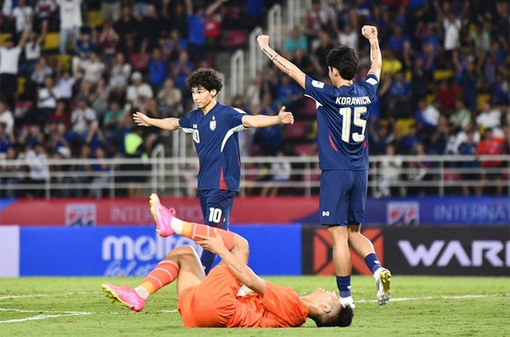 Thái Lan ghi bàn thiếu fair-play