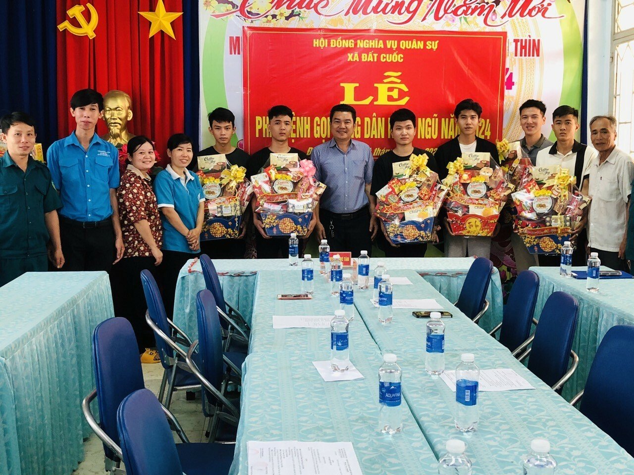 XÃ ĐẤT CUỐC PHÁT LỆNH GỌI CÔNG DÂN NHẬP NGŨ NĂM 2024