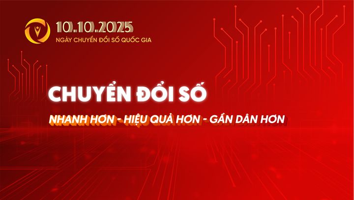Ngày Chuyển đổi số Quốc gia năm 2025: Chuyển đổi số nhanh hơn, hiệu quả hơn, gần dân hơn- Ảnh 1.
