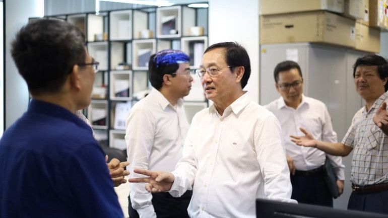 Đoàn công tác Ban Tuyên giáo và Dân vận Trung ương thăm các đơn vị trực thuộc Đại học Quốc gia Thành phố Hồ Chí Minh.