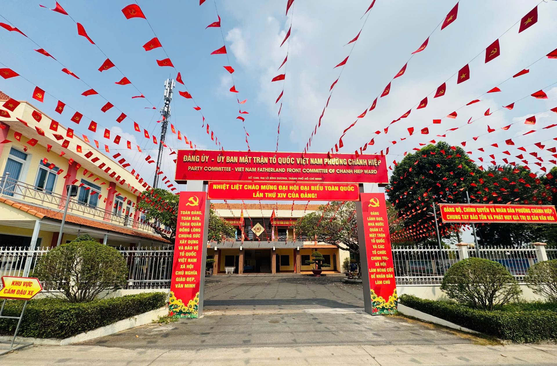 Hoạt động &yacute; nghĩa của phường Ch&aacute;nh Hiệp ch&agrave;o mừng Đại hội XIV của Đảng - Ảnh 3.