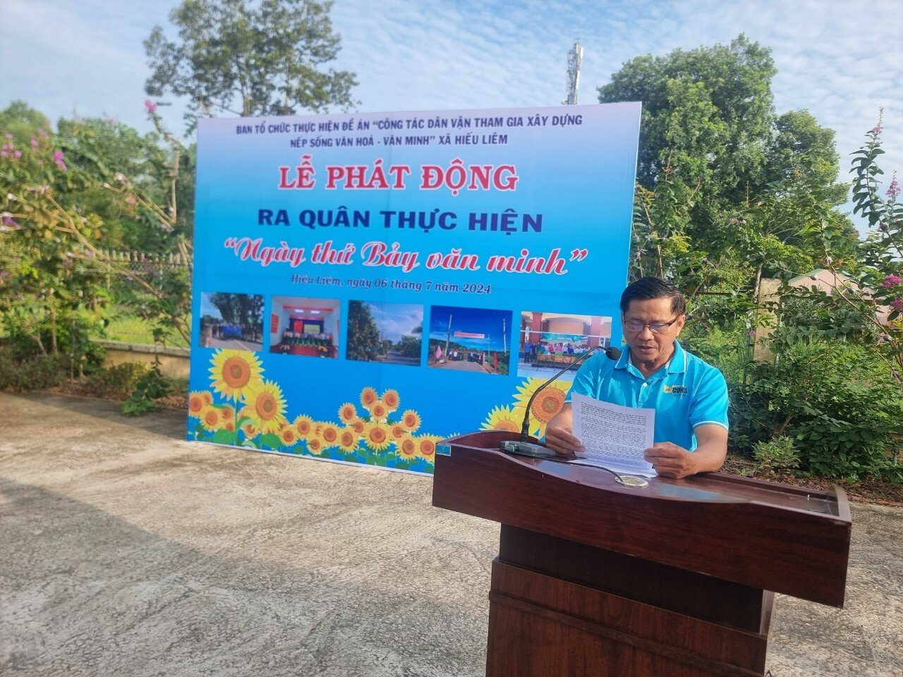 Hiếu Liêm phát động thực hiện Ngày thứ bảy văn minh