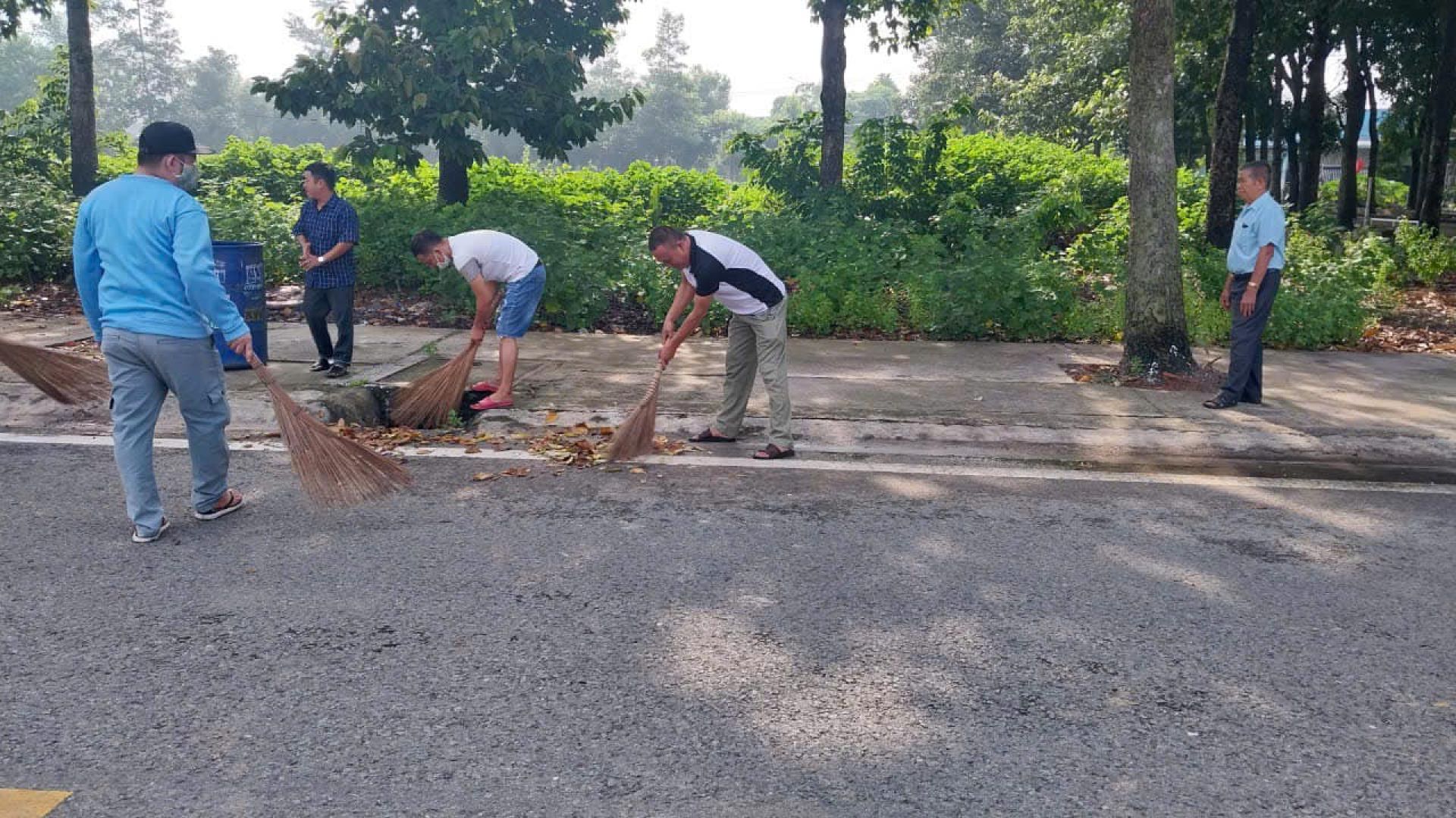 May be an image of 5 people, tree and grass