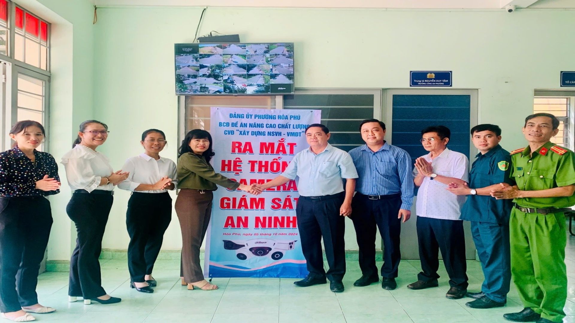 May be an image of 9 people and text