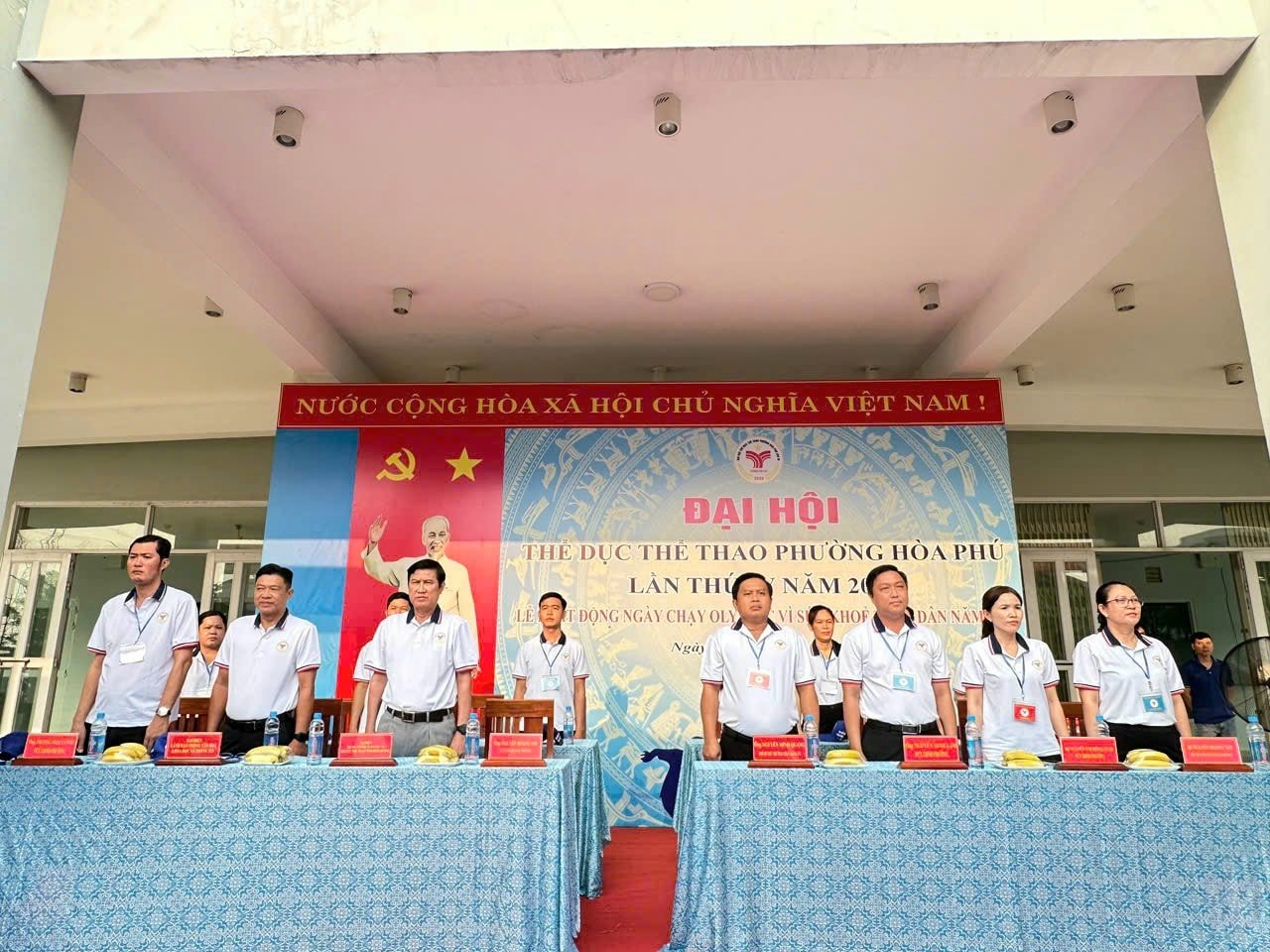 Phường Hoà Phú: Tổ chức Lễ khai mạc Đại hội Thể dục thể thao phường Hòa Phú lần thứ IV năm 2025