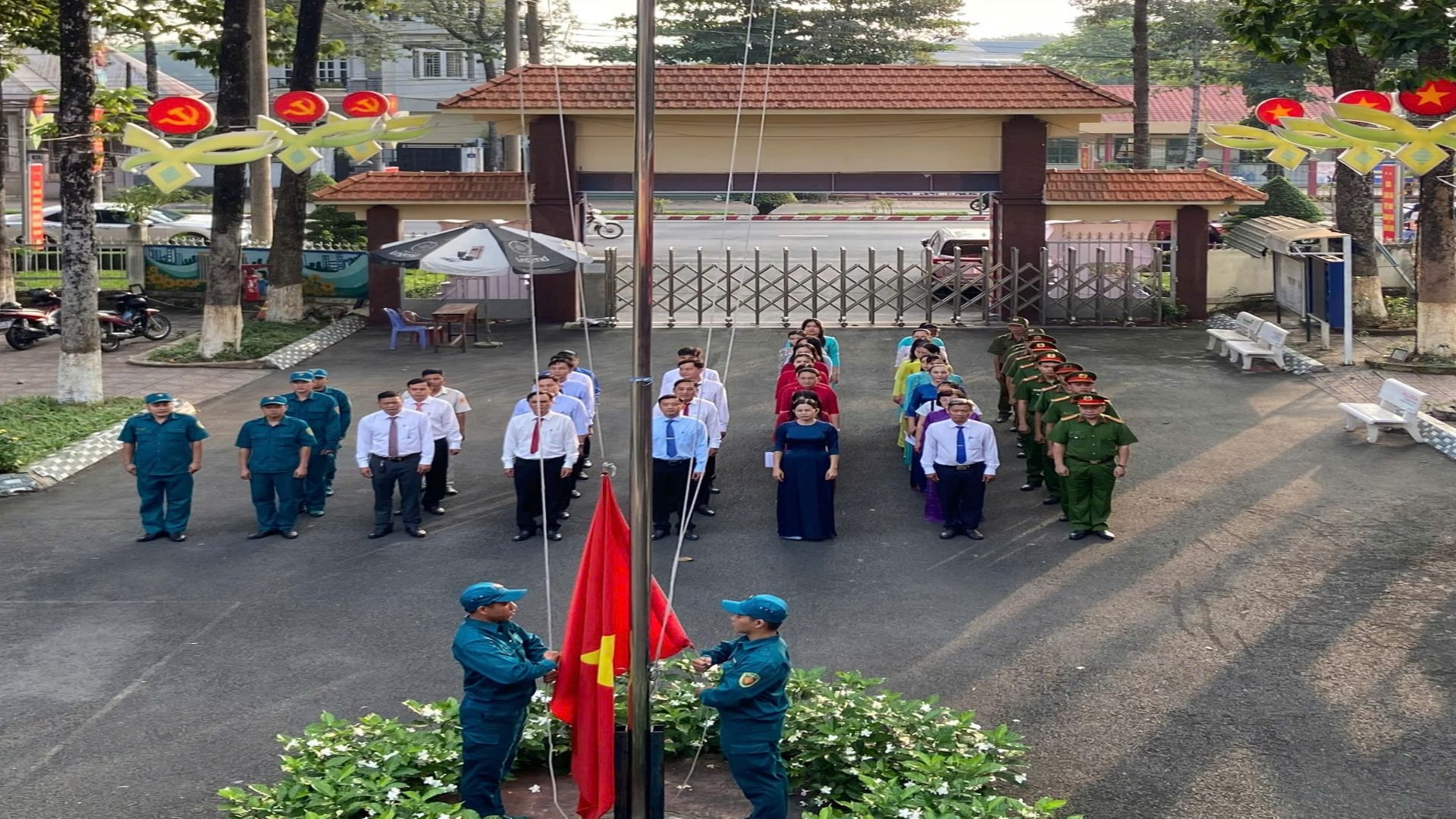 CHÀO CỜ ĐẦU THÁNG 01/2025