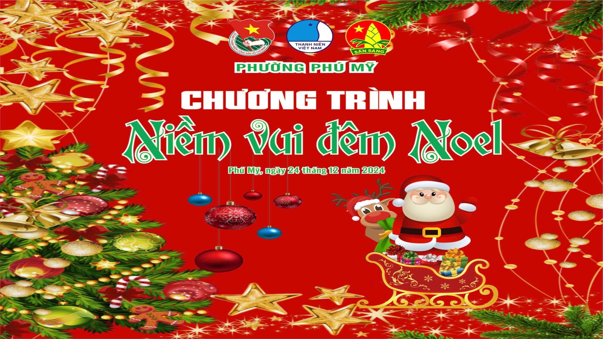 🎄🎄🎉🎉PHƯỜNG PHÚ MỸ: CHƯƠNG TRÌNH "NIỀM VUI ĐÊM NOEL" 🎄🎄🎉🎉
