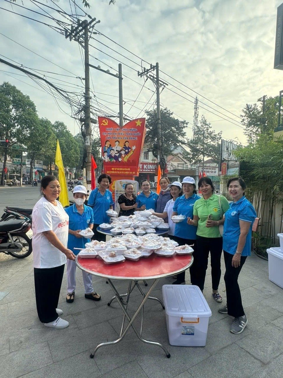 Hội LHPN - Tiếp tục thực hiện Mô hình "Điểm tâm sáng 0 đồng": Chia sẻ yêu thương - Gắn kết cộng đồng