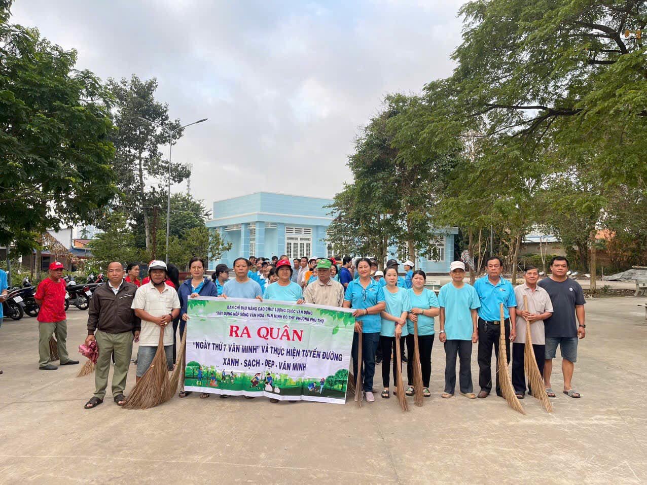 Đề án NSVH-VMĐT: Phường Phú Thọ tiếp tục duy trì hưởng ứng "Ngày thứ bảy văn minh"