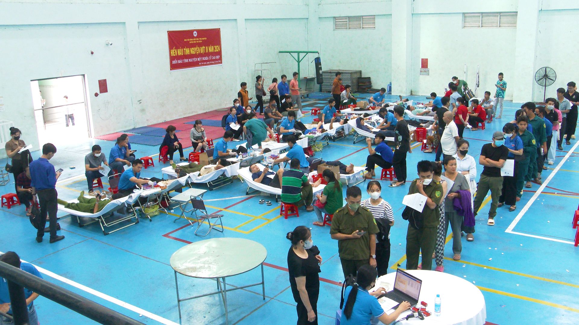 Bắc Tân Uyên tổ chức Ngày hội hiến máu tình nguyện đợt IV năm 2024