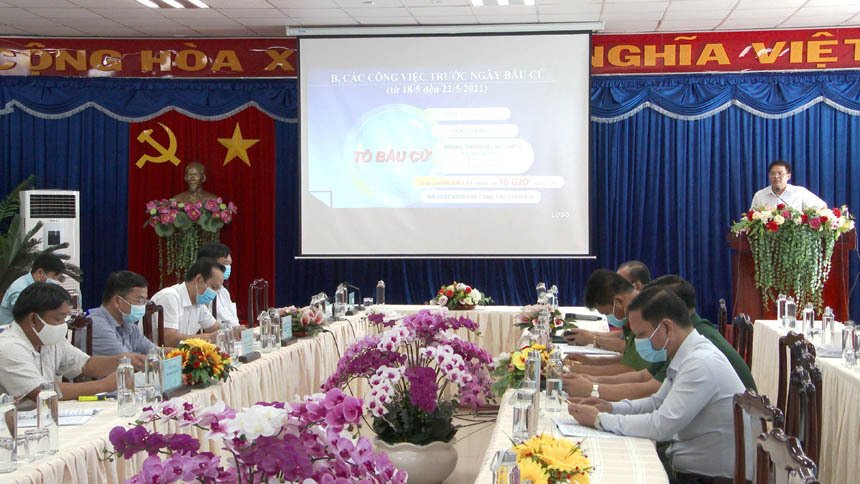 Huyện Bắc Tân Uyên tập huấn nghiệp vụ tổ chức bầu cử đại biểu Quốc hội khóa XV và đại biểu HĐND các cấp nhiệm kỳ 2021-2026