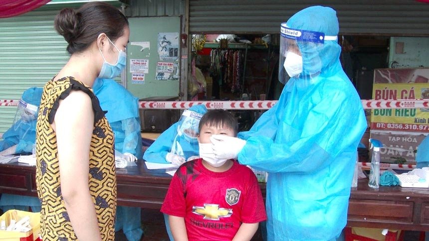 Phong tỏa khu vực nhà trọ Kim Vũ, xã Đất Cuốc, huyện Bắc Tân Uyên