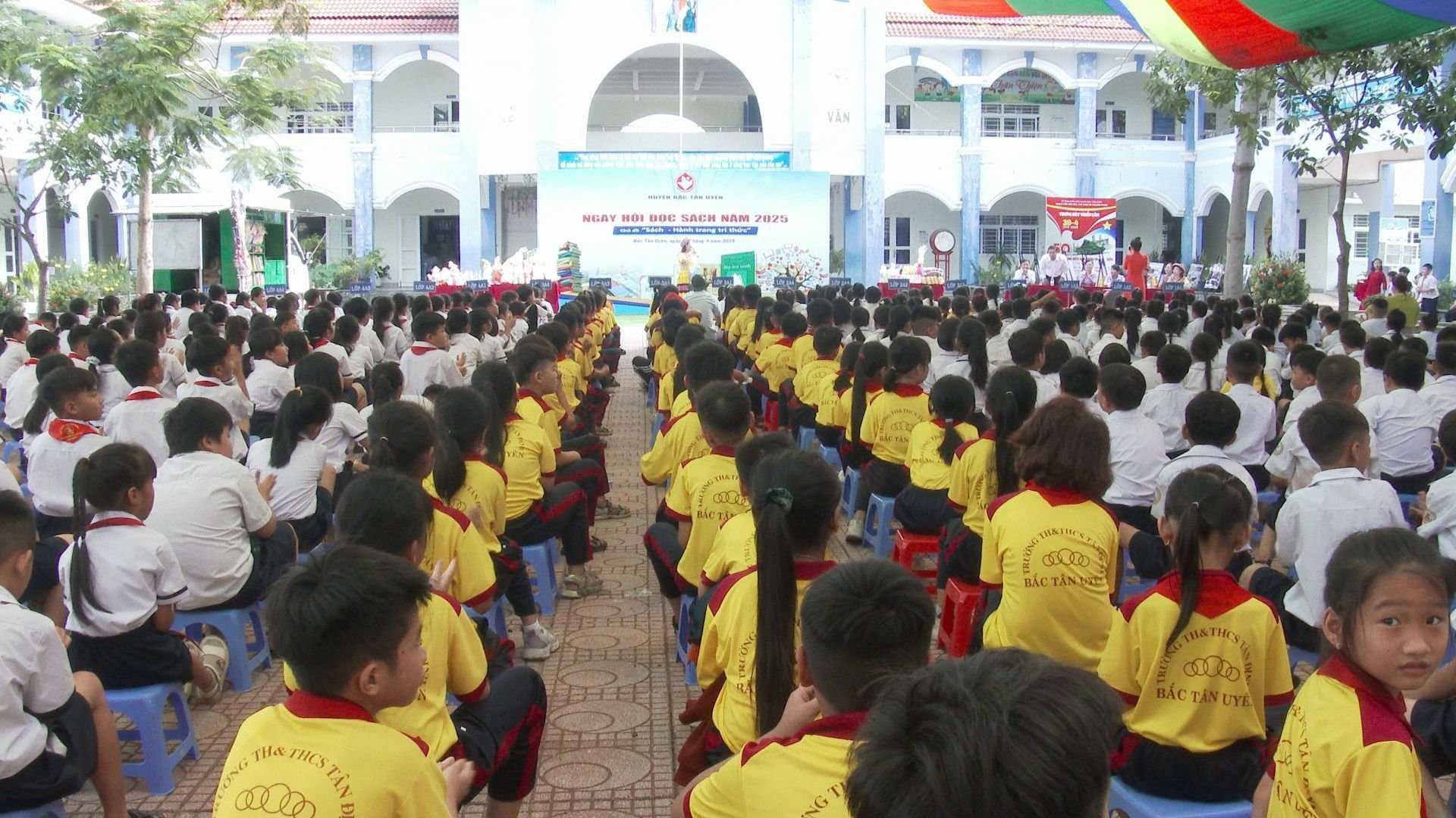 Bắc Tân Uyên khơi dậy văn hóa đọc cho học sinh qua Ngày hội đọc sách