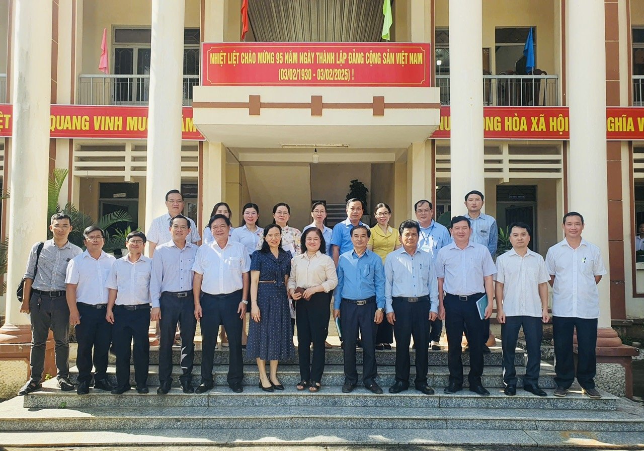 Đoàn công tác của Tỉnh uỷ Bình Dương làm việc với Ban Thường vụ Huyện ủy Bắc Tân Uyên về điều kiện hoạt động của cấp xã sau sắp xếp