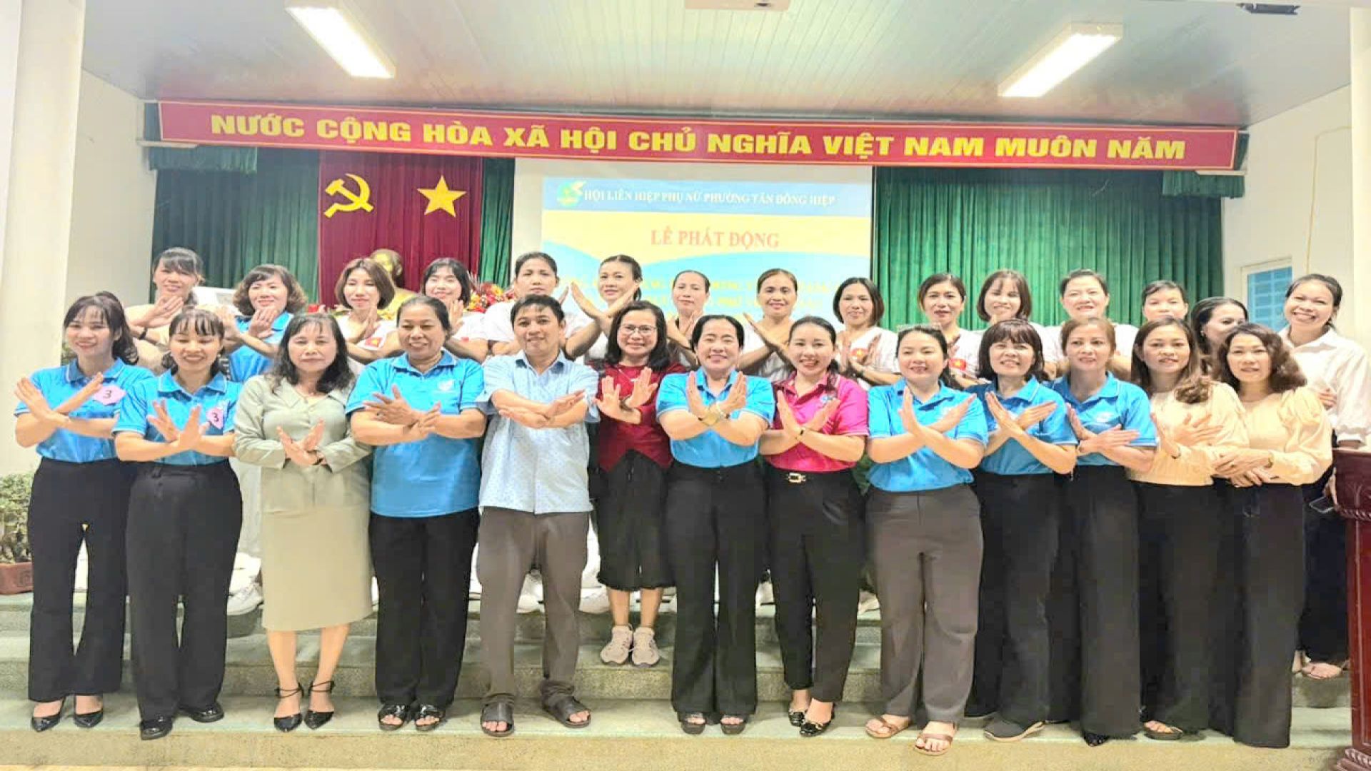 HỘI LIÊN HIỆP PHỤ NỮ PHƯỜNG TÂN ĐÔNG HIỆP: Tổ chức Lễ Phát động Tháng hành động vì bình đẳng giới