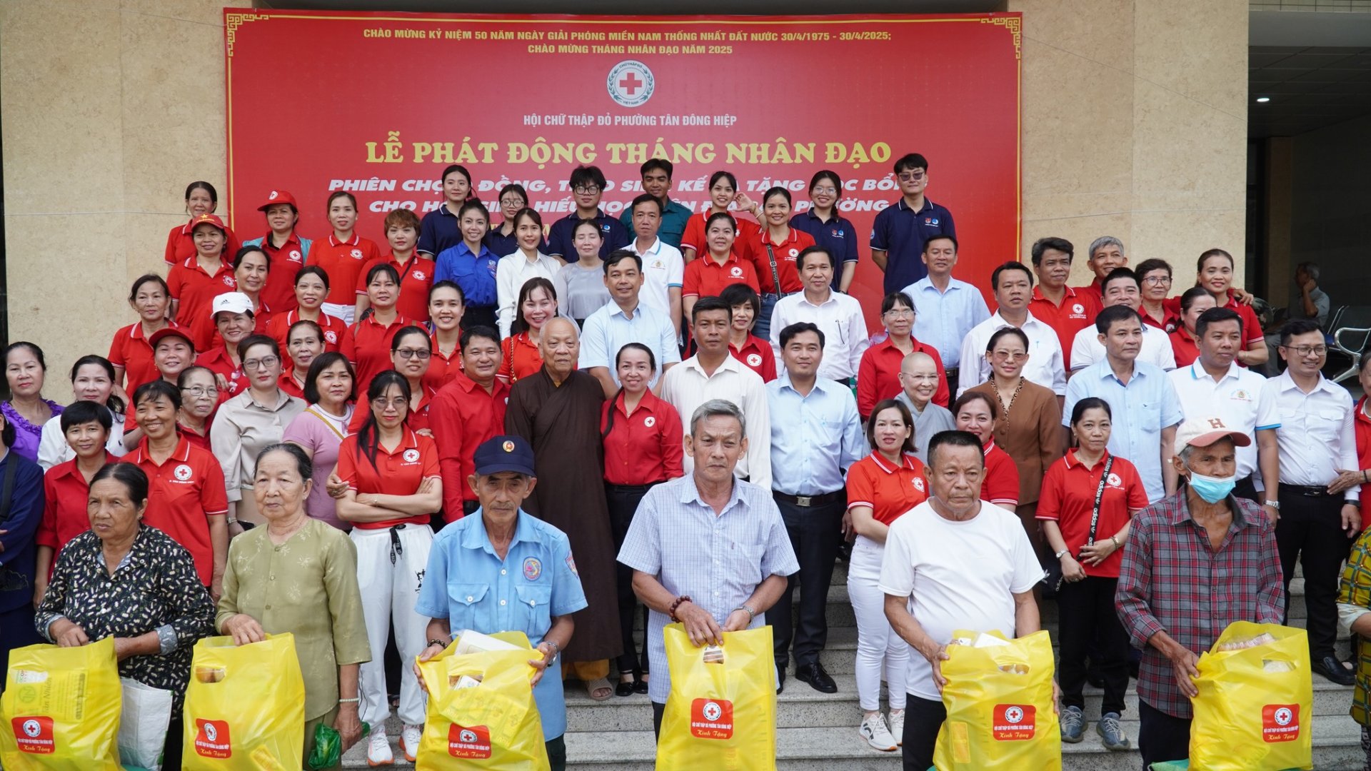 HỘI CHỮ THẬP ĐỎ PHƯỜNG TÂN ĐÔNG HIỆP PHÁT ĐỘNG THÁNG NHÂN ĐẠO NĂM 2025