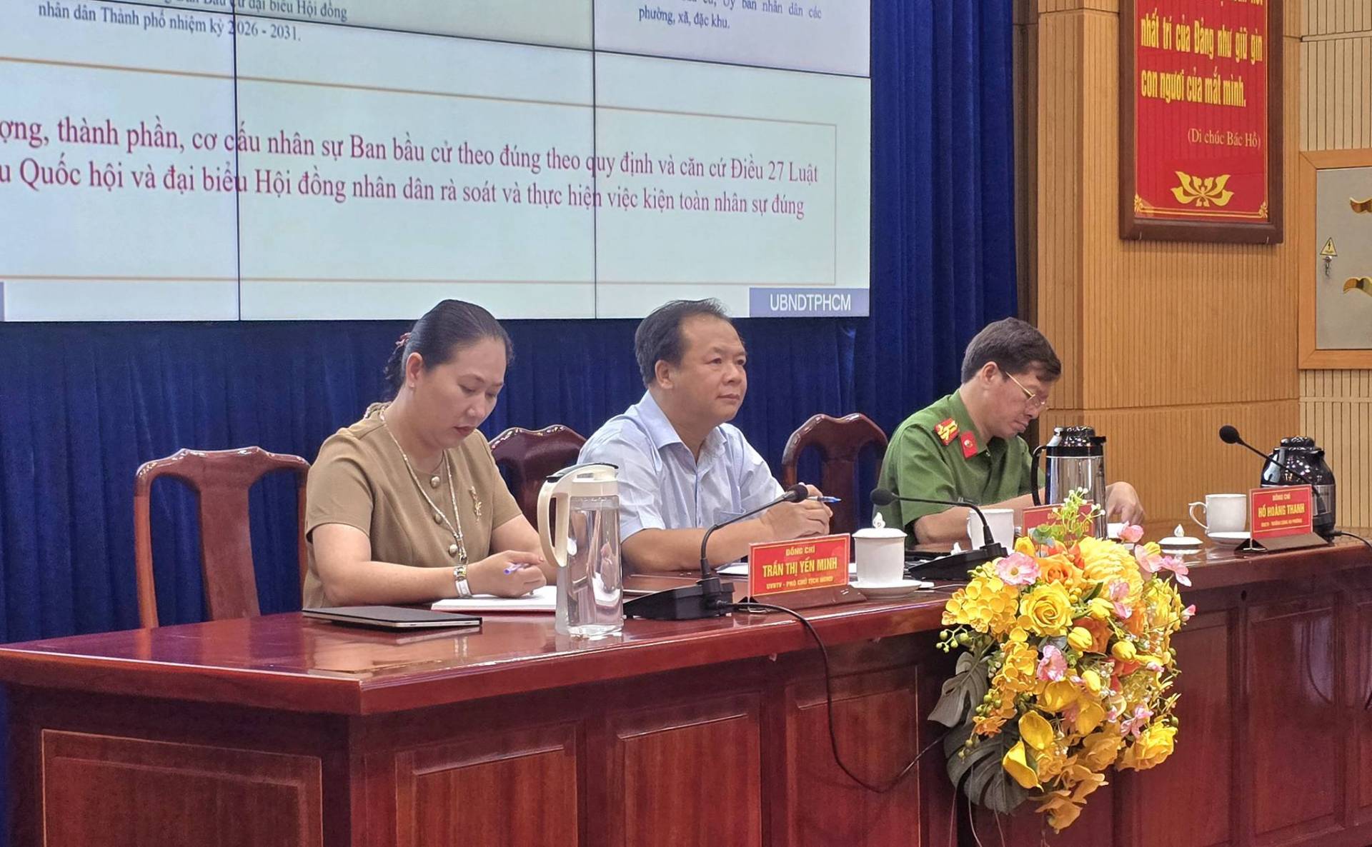 C&oacute; thể l&agrave; h&igrave;nh ảnh về văn bản cho biết 'nhan dần Th&agrave;nh phổ nhiệm UCI cu IH Hộ lội dong done 026- 2031. nh nh&acirc;n ክር han d ro ,: ợng, th&agrave;nh phần, cơ cầu nh&acirc;n sự Ban bầu cử theo đ&uacute;ng theo quy định v&agrave; căn cί Điểu 27 Luật Quốc hội v&agrave; đại biểu Hội đồng nh&acirc;n d&acirc;n r&agrave; so&aacute;t v&agrave; thực hiện việc kiện to&agrave;n nh&acirc;n sựr đ&uacute;ng போ cingati.ianai Dich&uacute;cB&aacute;:H শ UBNDTPHCM phoid TRẮN nPM H mn- - SEST'