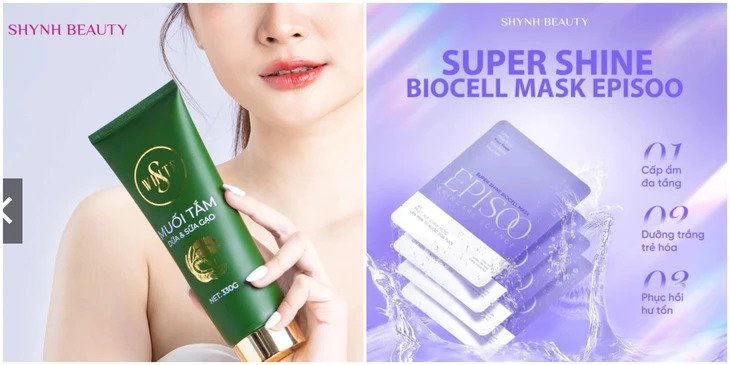 3 loại mỹ phẩm của Shynh Beauty bị thu hồi toàn quốc vì ghi nhãn khiến người mua nhầm là thuốc