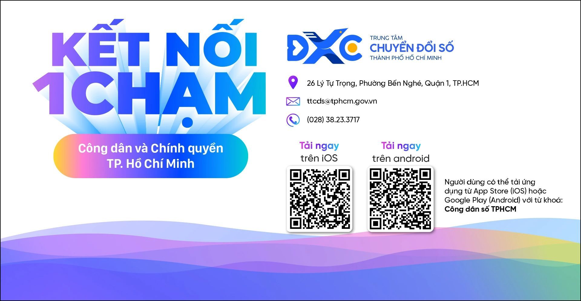 Cách tải ứng dụng Công dân số TP. HCM 