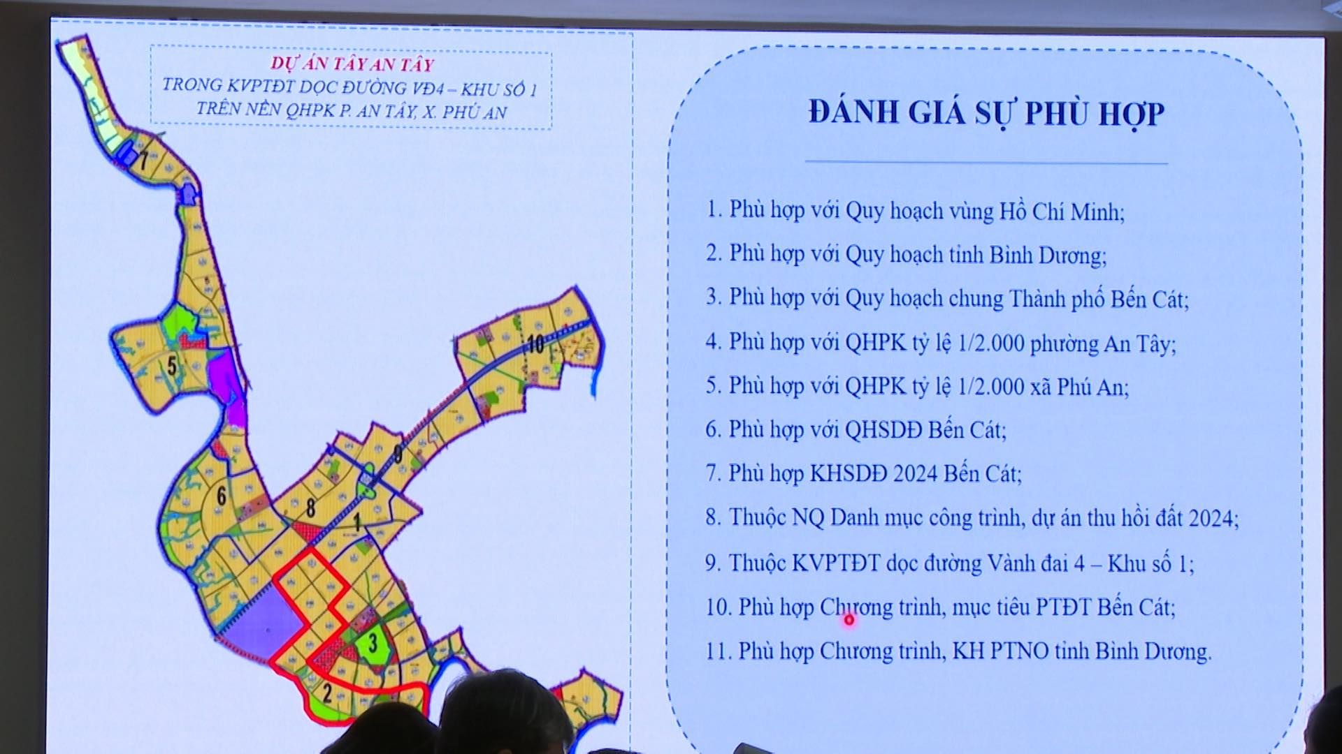 C&oacute; thể l&agrave; h&igrave;nh ảnh về bản đồ v&agrave; văn bản cho biết 'TRONG KVPTĐI DOC ĐƯONG VĐ4- ĐU TR&Ecirc;N N&Ecirc;N OHPK Đ&Aacute;NH GI&Aacute; SỰ PH&Ugrave; HỢP Ph&ugrave; hợp với Quy hoạch v&ugrave;ng Hồ Ch&iacute; Minh: Ph&ugrave; hợp với Quy hoạch tinh B&igrave;nh Dirơng; Ph&ugrave; hợp với Quy hoạch chung Th&agrave;nh phố Bến C&aacute;t; Ph&ugrave; hợp với Ph&ugrave; hợp với phường An T&acirc;y; 1/2.000 Ph&ugrave; hợp với QHSDĐ Bến C&aacute;t; An: Ph&ugrave; KHSDĐ 2024 Bền C&aacute;t; 8. Thuộc NQ Danh mục c&ograve;ng tr&igrave;nh, dự Thuộc KVPTĐT dọc đường V&agrave;nh hồi đất 2024; Ph&ugrave; hợp Chyrong trinh, mục ti&ecirc;u PTĐT Bến C&aacute;t; Ph&ugrave; hợp Chương trinh, KH PTNO tinh Binh Dương.'