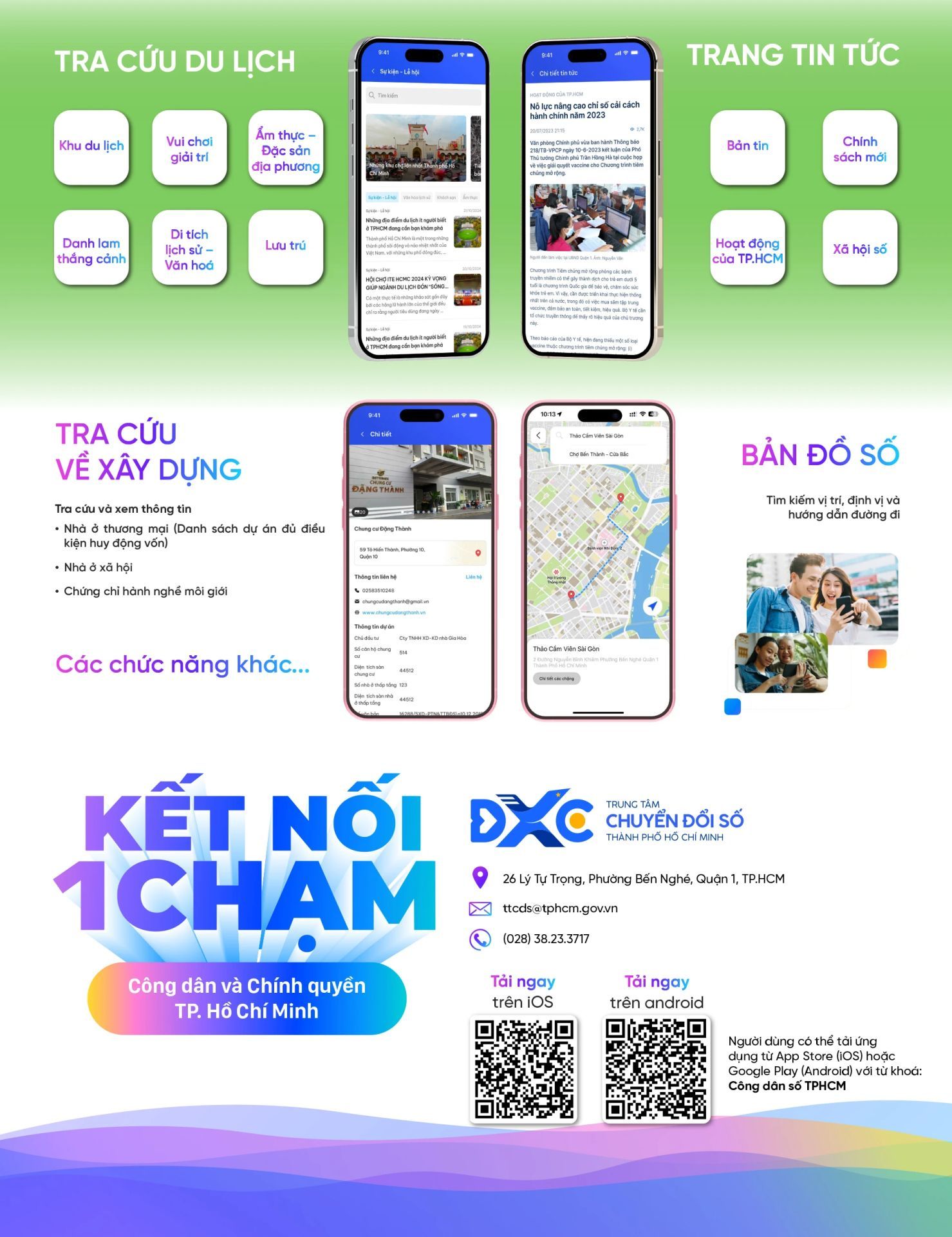 Cách sử dụng ứng dụng Công dân số TP. HCM