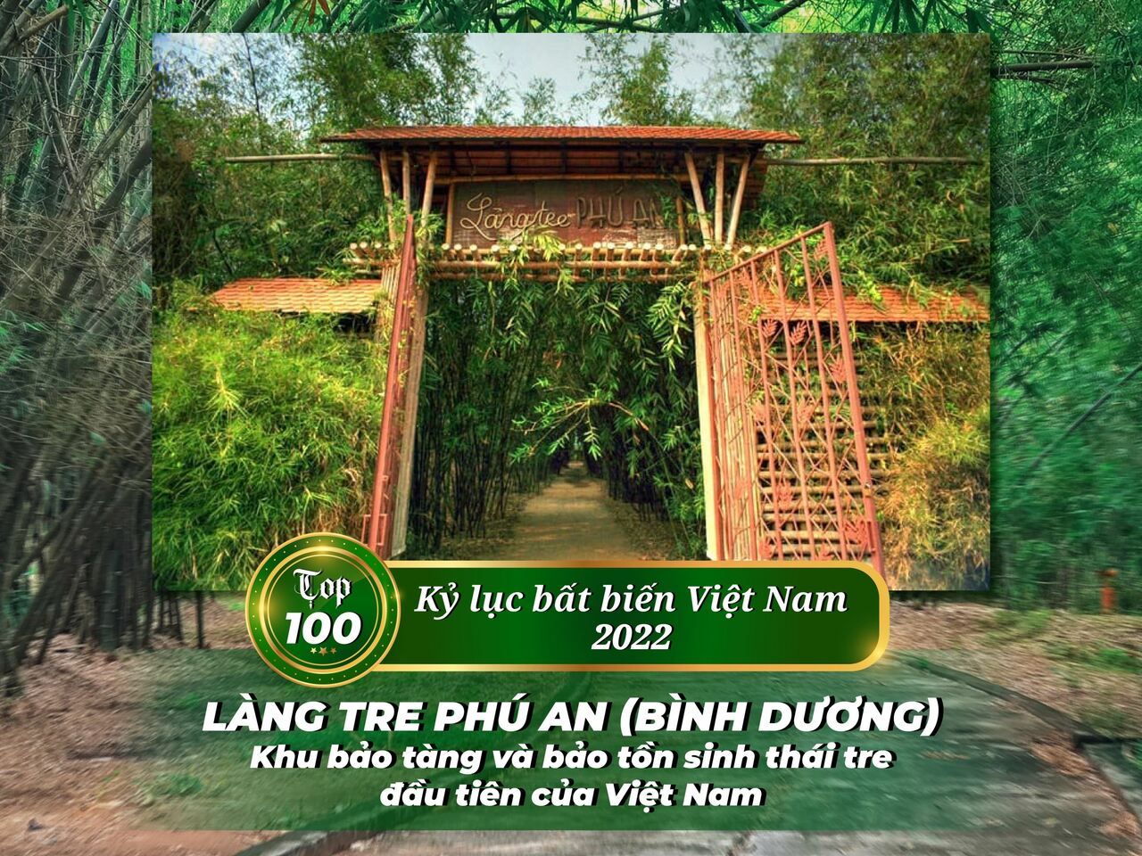 Làng tre Phú An (xã Phú An, TX.Bến Cát)