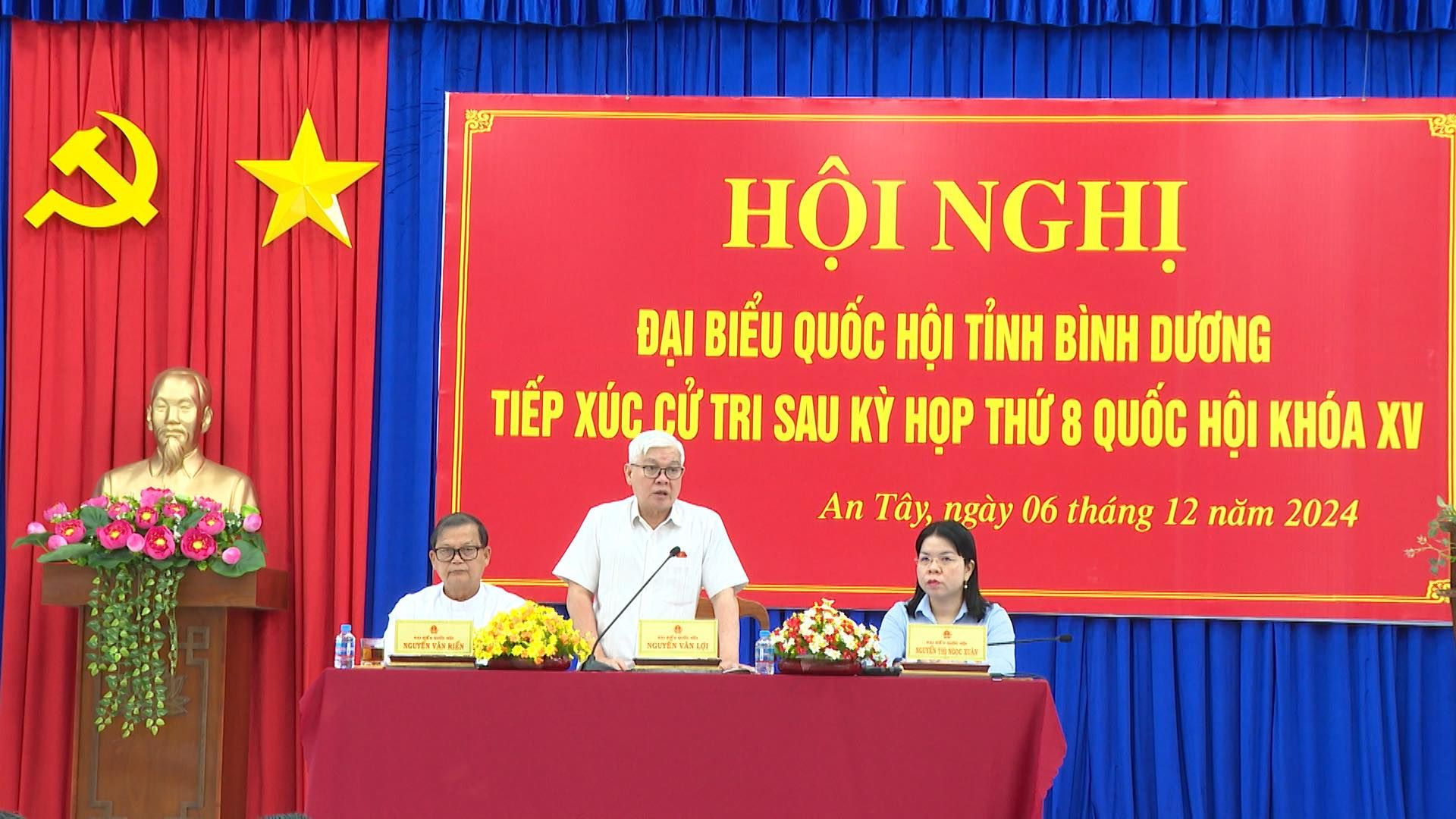 Đại biểu Quốc hội tỉnh Bình Dương tiếp xúc cử tri phường An Tây