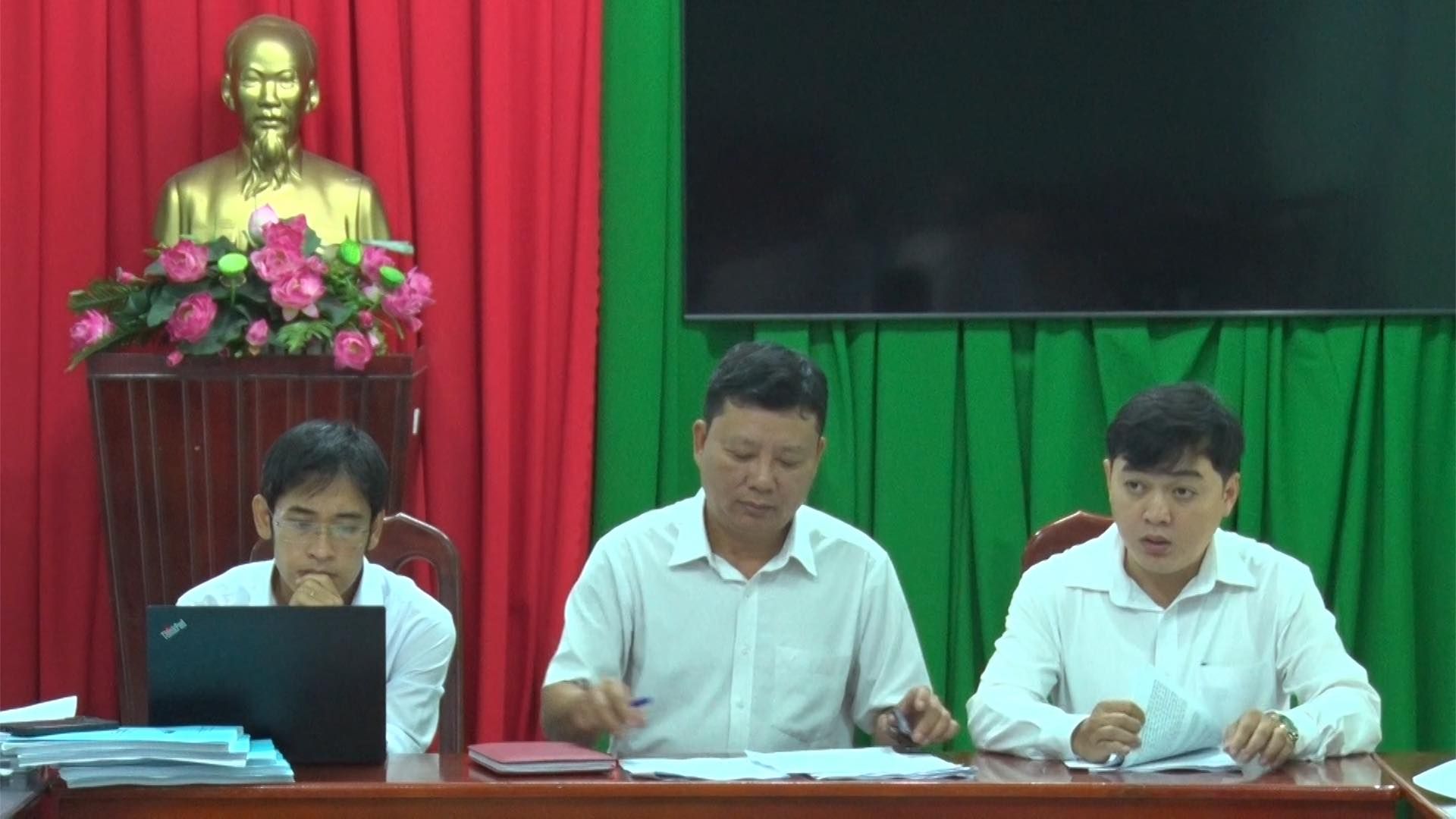 Phúc tra kết quả chấm điểm các danh hiệu văn hóa tại phường Mỹ Phước