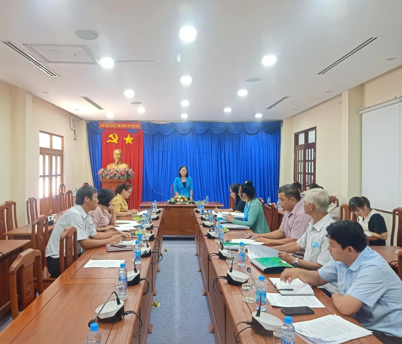 Phòng giao dịch Ngân hàng Chính sách xã hội thực hiện tốt công tác nhận vốn ủy thác