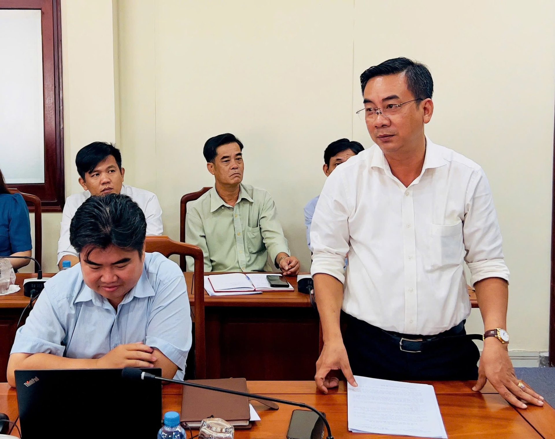 UBND phường Bến Cát họp triển khai tổ chức Đại hội Thể dục Thể thao phường lần I, năm 2025