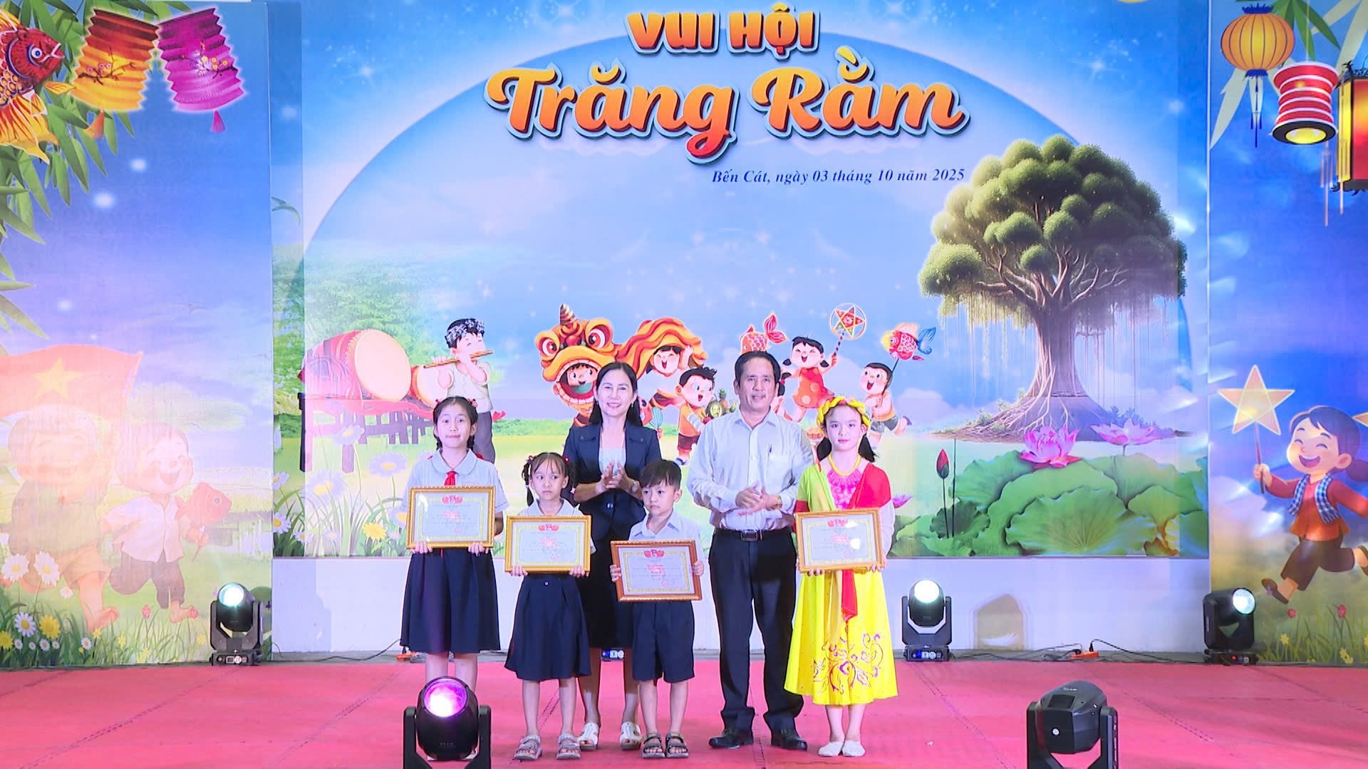 Bến Cát tổ chức "Đêm lễ hội Trung thu" năm 2025