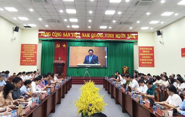 Hội nghị trực tuyến toàn quốc quán triệt và triển khai thực hiện nghị quyết của Bộ Chính trị