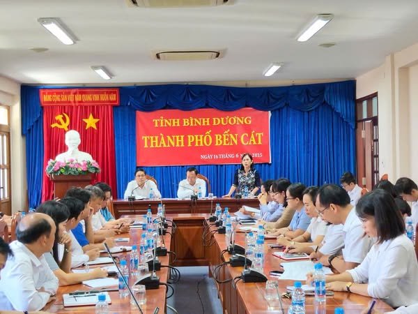 Vận hành thử nghiệm phường Bến Cát mới