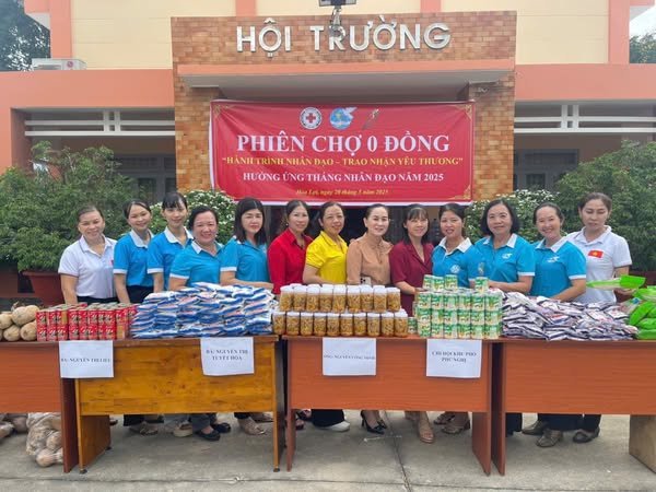 Phường Hòa Lợi tổ chức phiên chợ 0 đồng: Hành trình nhân đạo - Trao nhận yêu thương