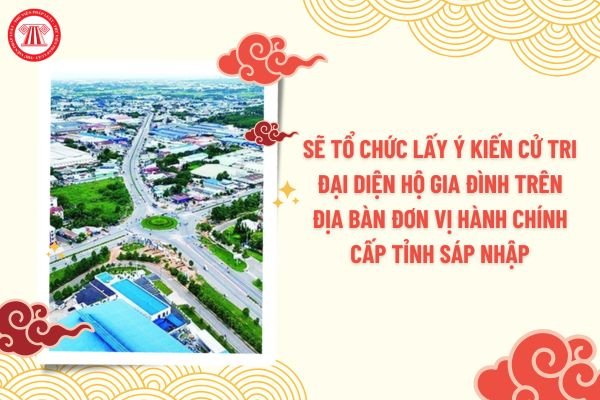UBND xã Bình Mỹ tổ chức lấy ý kiến cử tri đại diện hộ gia đình về việc sắp xếp đơn vị hành chính cấp tỉnh, cấp xã