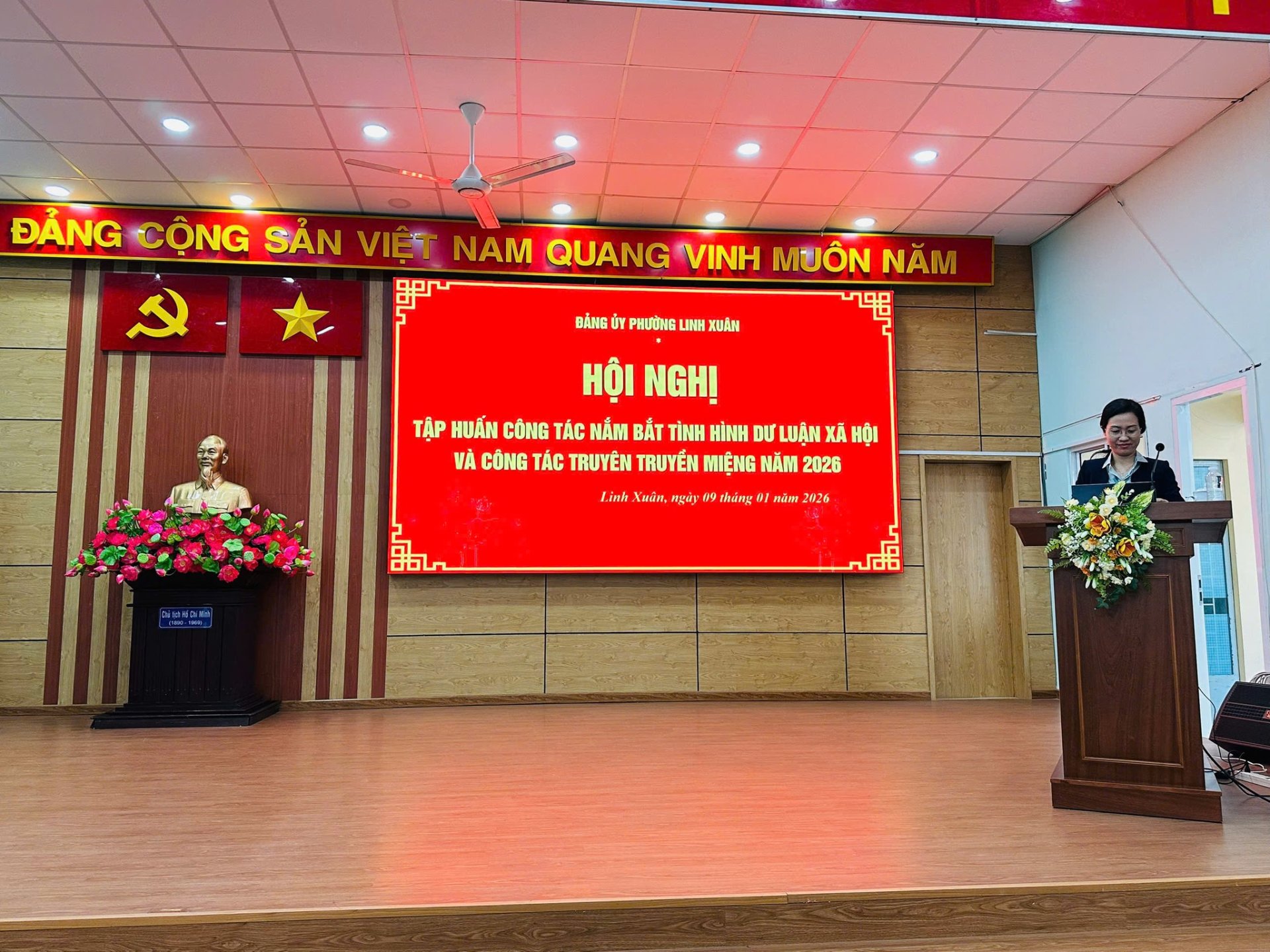 HỘI NGHỊ TẬP HUẤN CÔNG TÁC NẮM BẮT TÌNH HÌNH DƯ LUẬN XÃ HỘI VÀ CÔNG TÁC TUYÊN TRUYỀN MIỆNG NĂM 2026