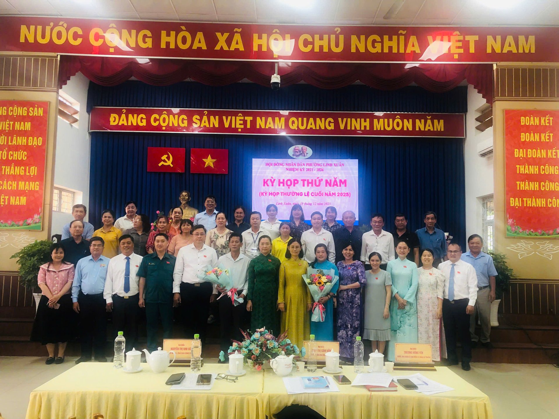 KỲ HỌP THỨ NĂM HỘI ĐỒNG NHÂN DÂN PHƯỜNG, NHIỆM KỲ 2021 - 2026