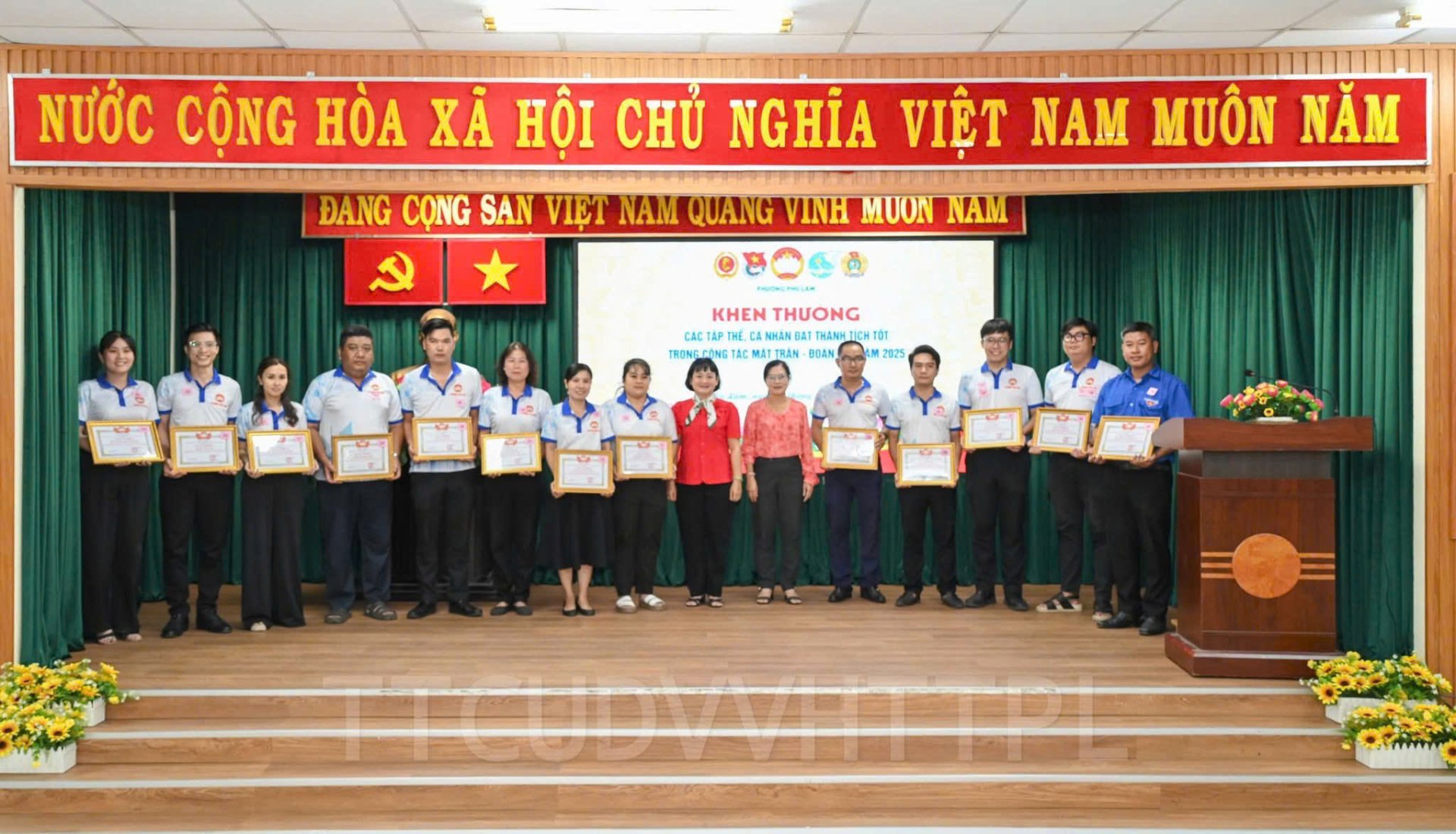 TỔNG KẾT CÔNG TÁC MẶT TRẬN VÀ CÁC TỔ CHỨC CHÍNH TRỊ XÃ HỘI NĂM 2025