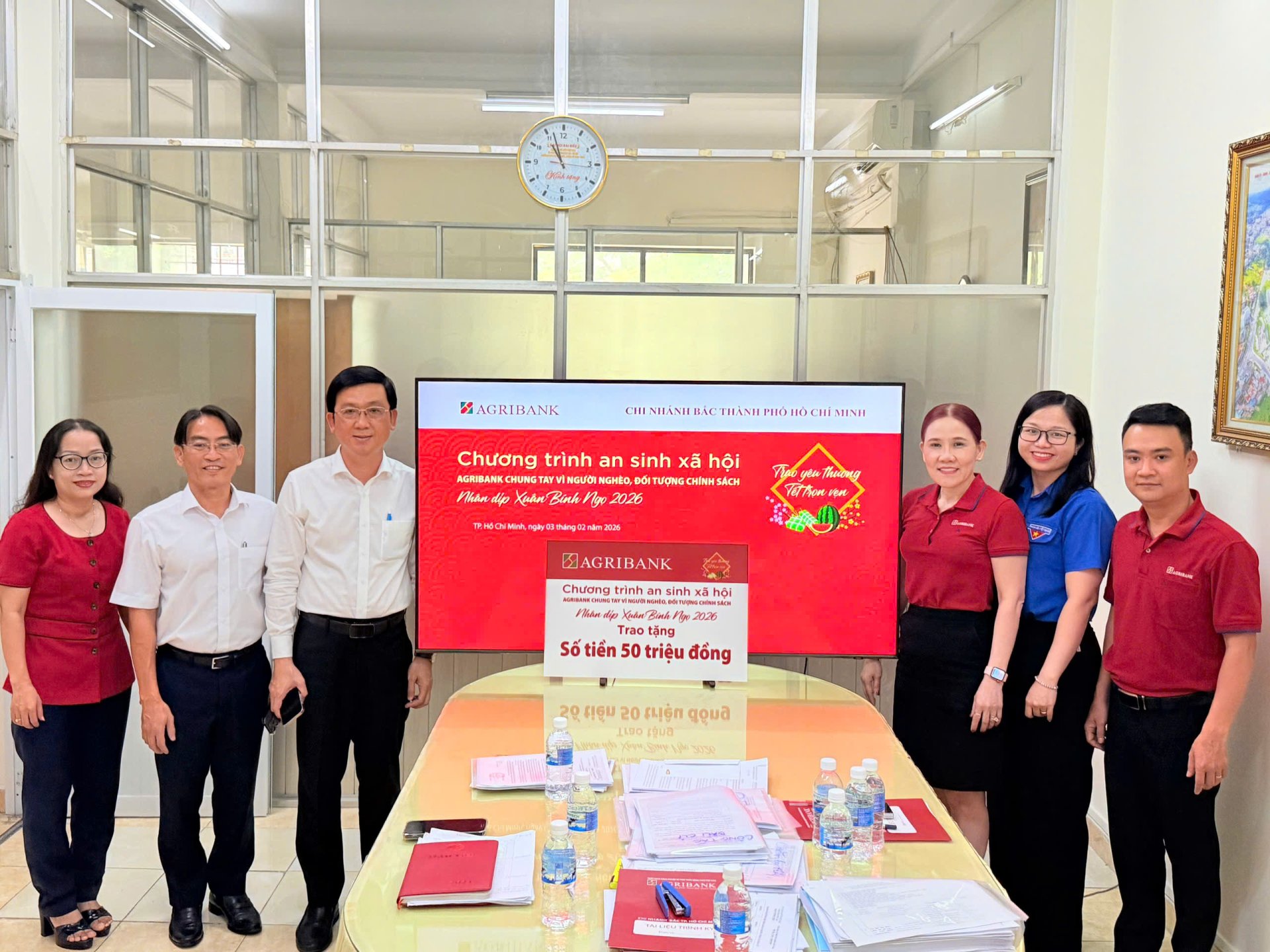 TIẾP NHẬN ỦNG HỘ QUỸ "VÌ NGƯỜI NGHÈO" NĂM 2026