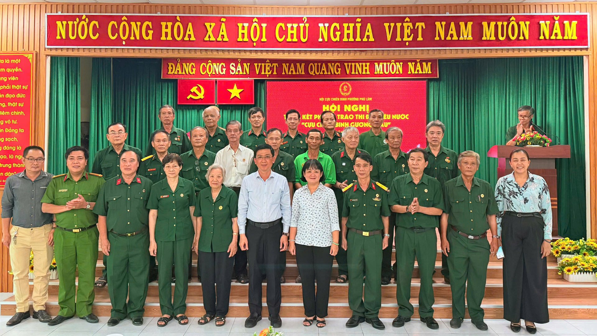 HỘI NGHỊ TỔNG KẾT PHONG TRÀO THI ĐUA YÊU NƯỚC "CỰU CHIẾN BINH GƯƠNG MẪU" NĂM 2025