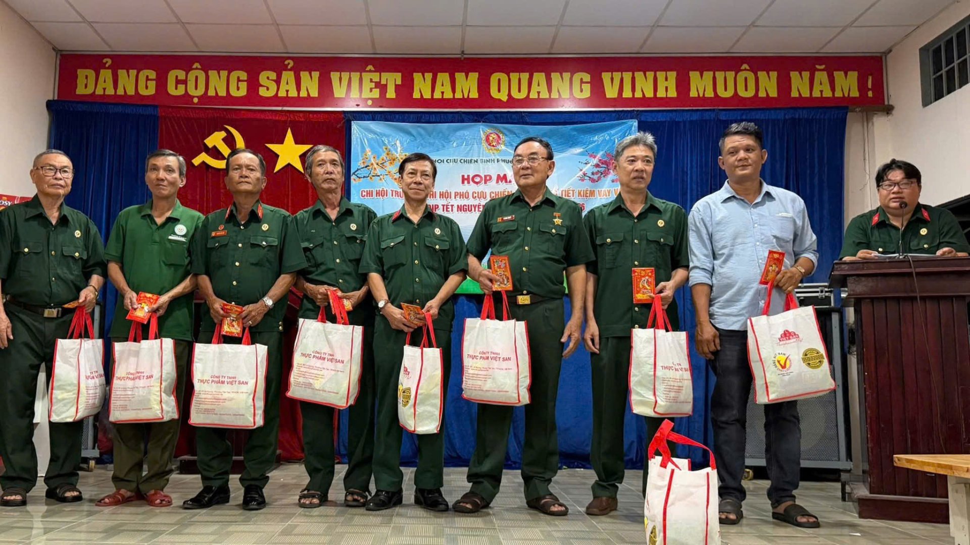 HỘI CỰU CHIẾN BINH PHƯỜNG PHÚ LÂM: ẤM ÁP NGHĨA TÌNH ĐỒNG ĐỘI - TRỌN VẸN TẾT BÍNH NGỌ 2026