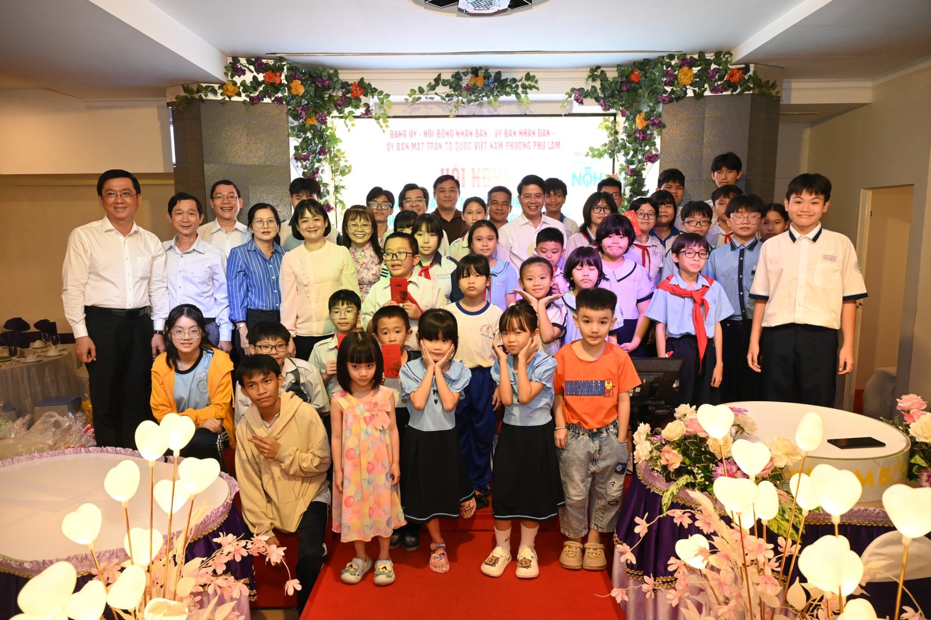 HỘI NGHỊ GẶP GỠ, ĐỐI THOẠI CÁC EM TRONG CHƯƠNG TRÌNH "VÒNG TAY YÊU THƯƠNG - KẾT NỐI TƯƠNG LAI" PHƯỜNG PHÚ LÂM CHỦ ĐỀ "XUÂN SẺ CHIA - TẾT ĐONG ĐẦY" DỊP TẾT NGUYÊN ĐÁN BÍNH NGỌ NĂM 2026