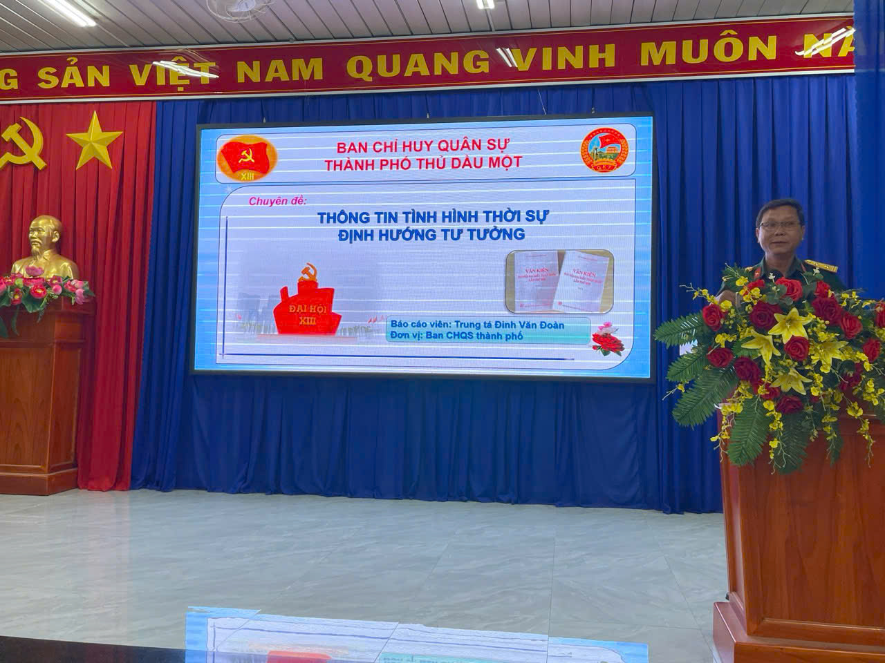 Khai giảng huấn luyện LLDQ tại chỗ